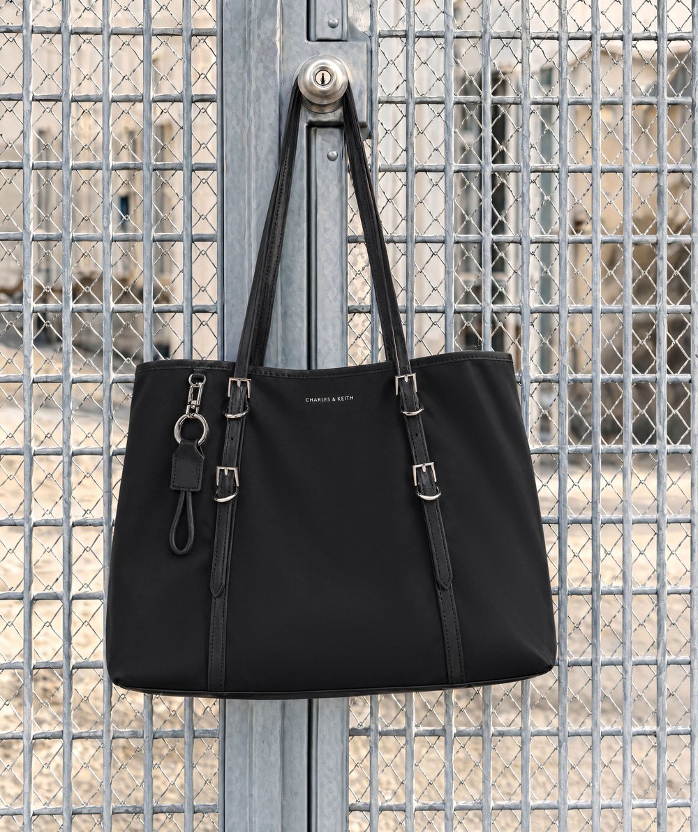 CK Bag Fence Still Life