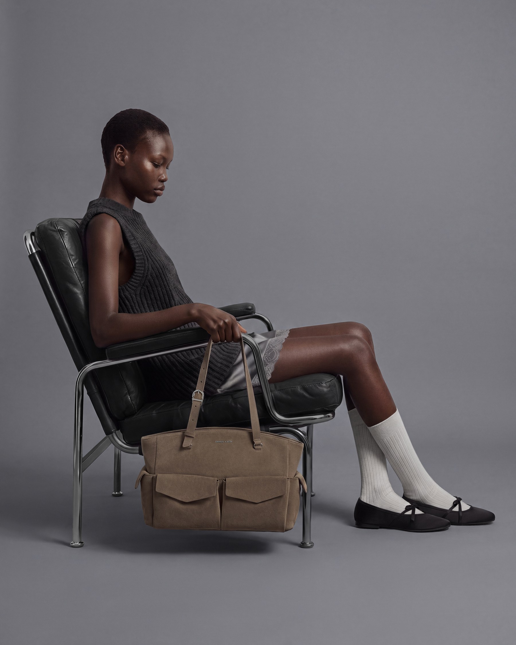 CK Fall 26 — Suede Tote