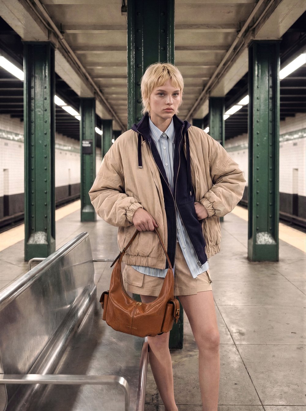 CK Subway Platform Campaign
