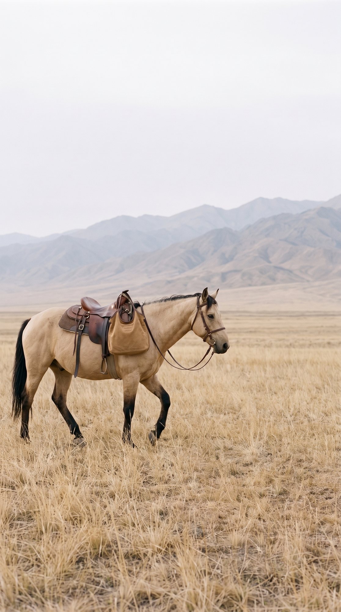 Miu Miu — the horse alone in the grass