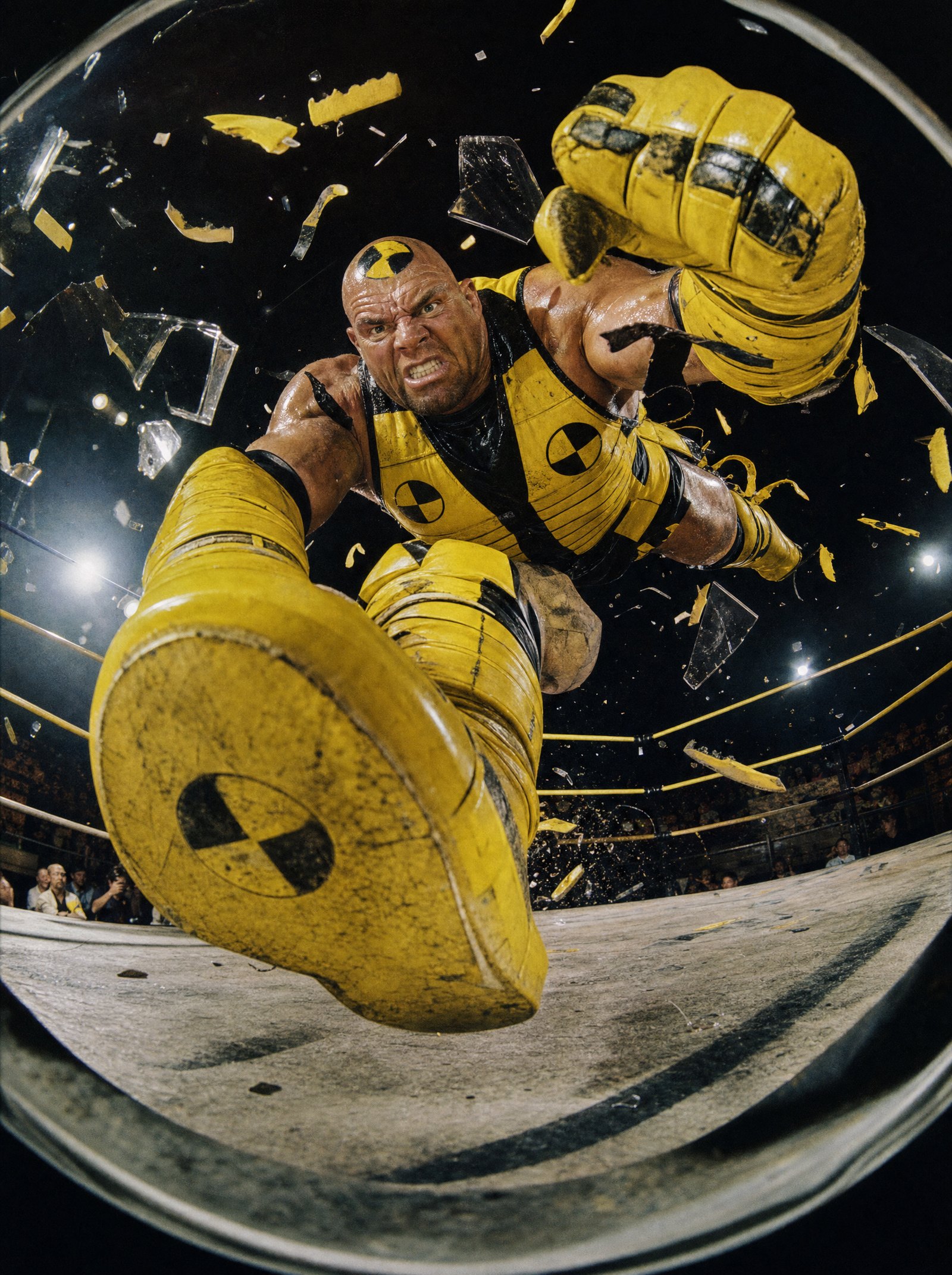 Wrestle m-A.I-nia — plate 10