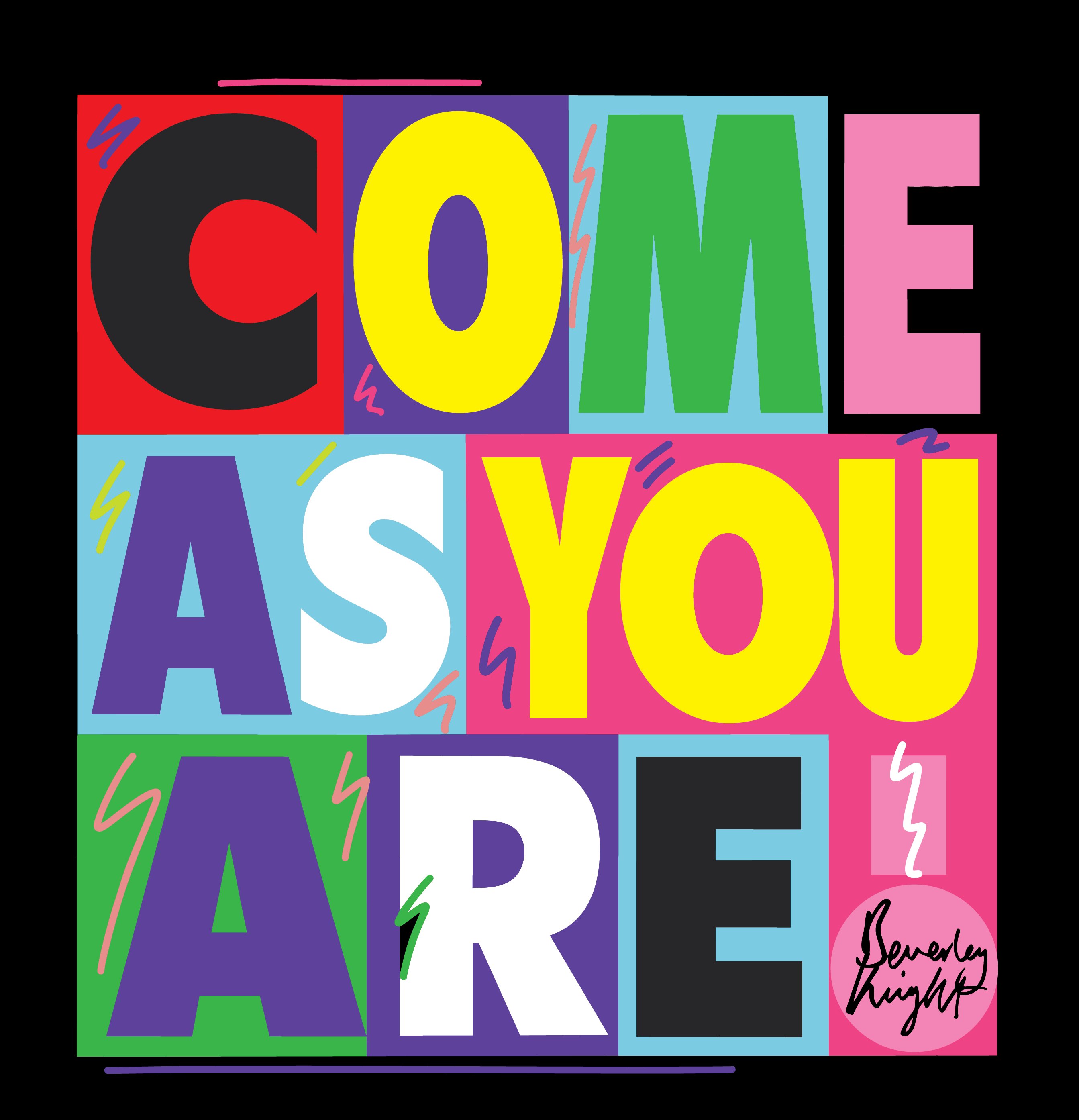 Come As You Are — T-Shirt Artwork