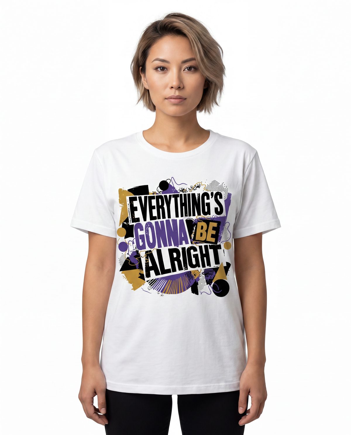 Everything's Gonna Be Alright — White Tee