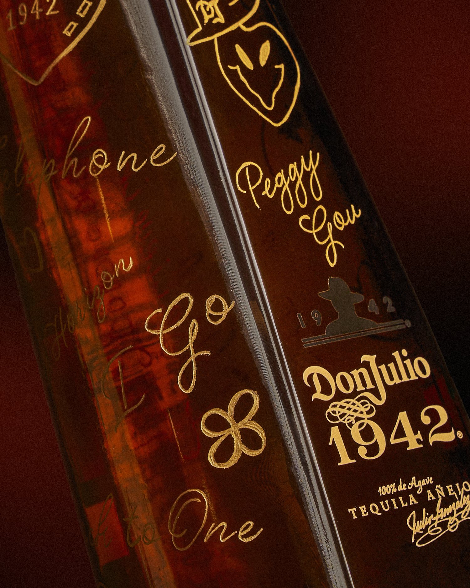Don Julio 1942 — engraved Peggy Gou bottle