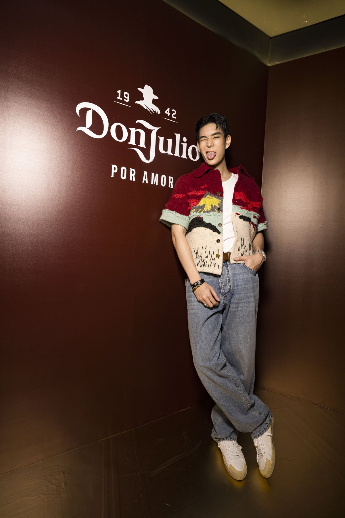 Don Julio × Peggy Gou — guest at the brand wall