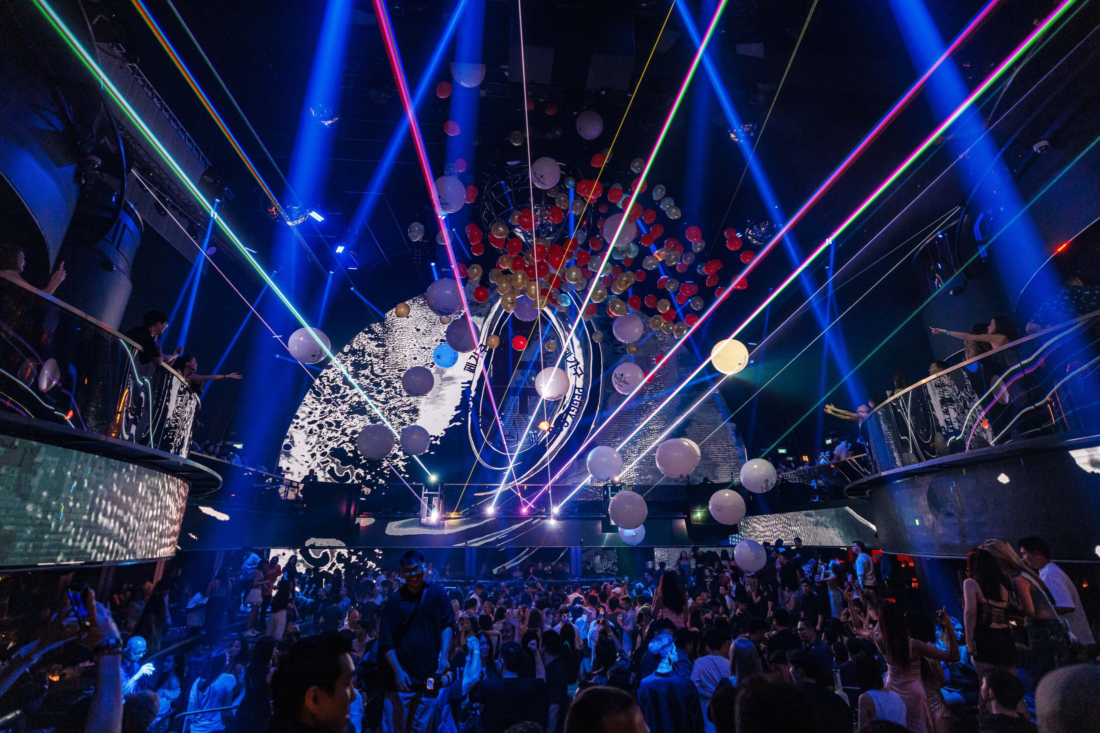 Don Julio × Peggy Gou — lasers and balloon drop