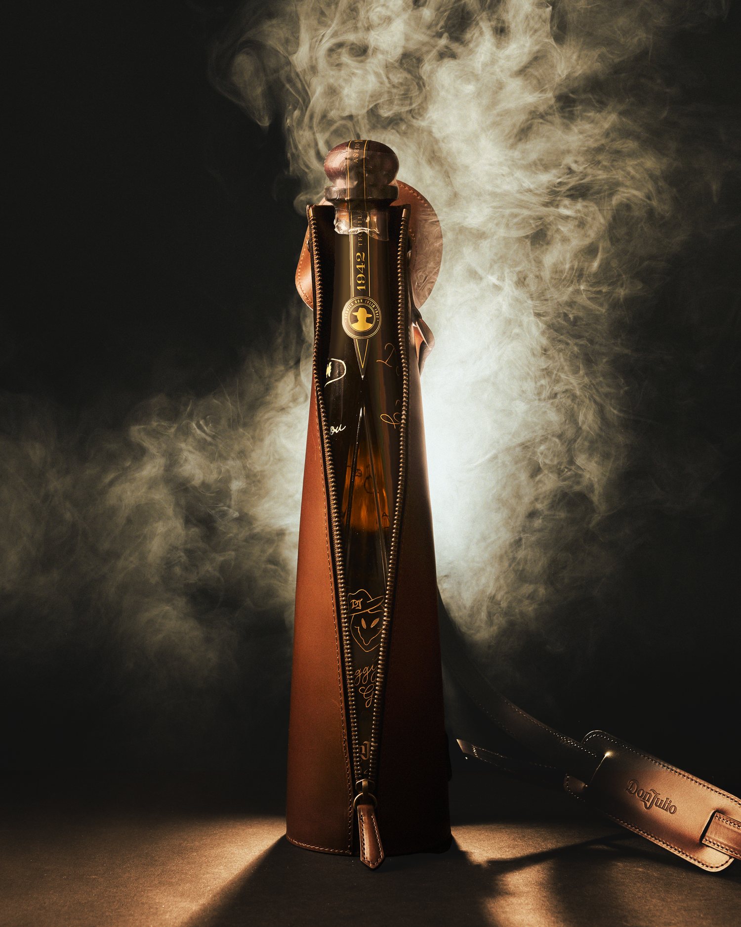Don Julio 1942 — leather holster seeding kit