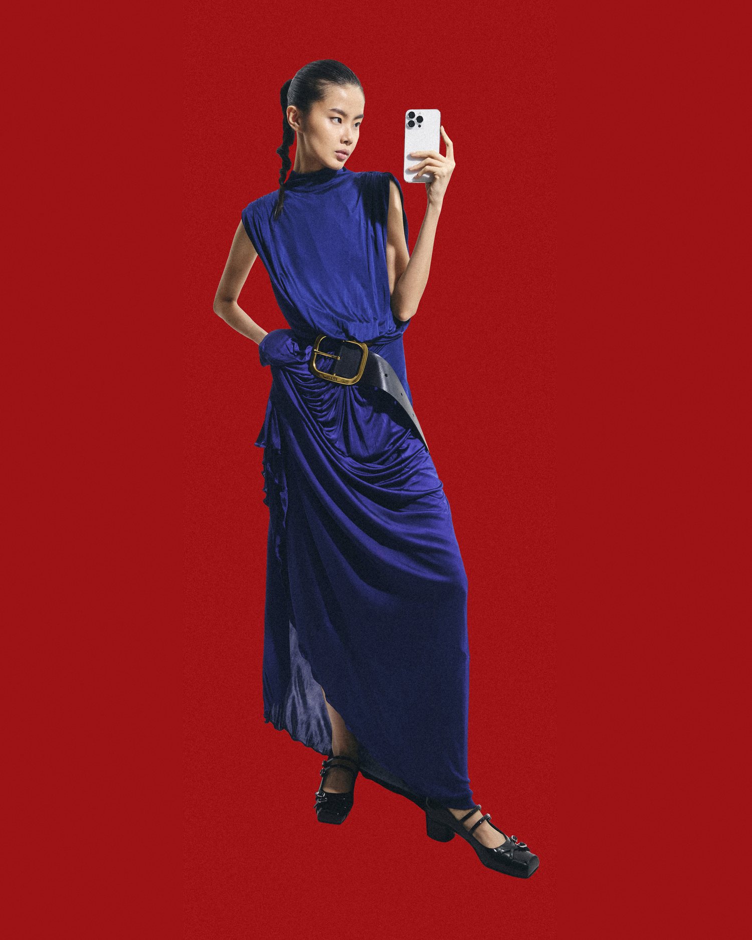 Charles & Keith — studio, red