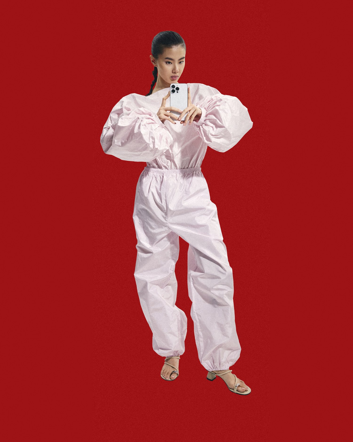 Charles & Keith — studio, red